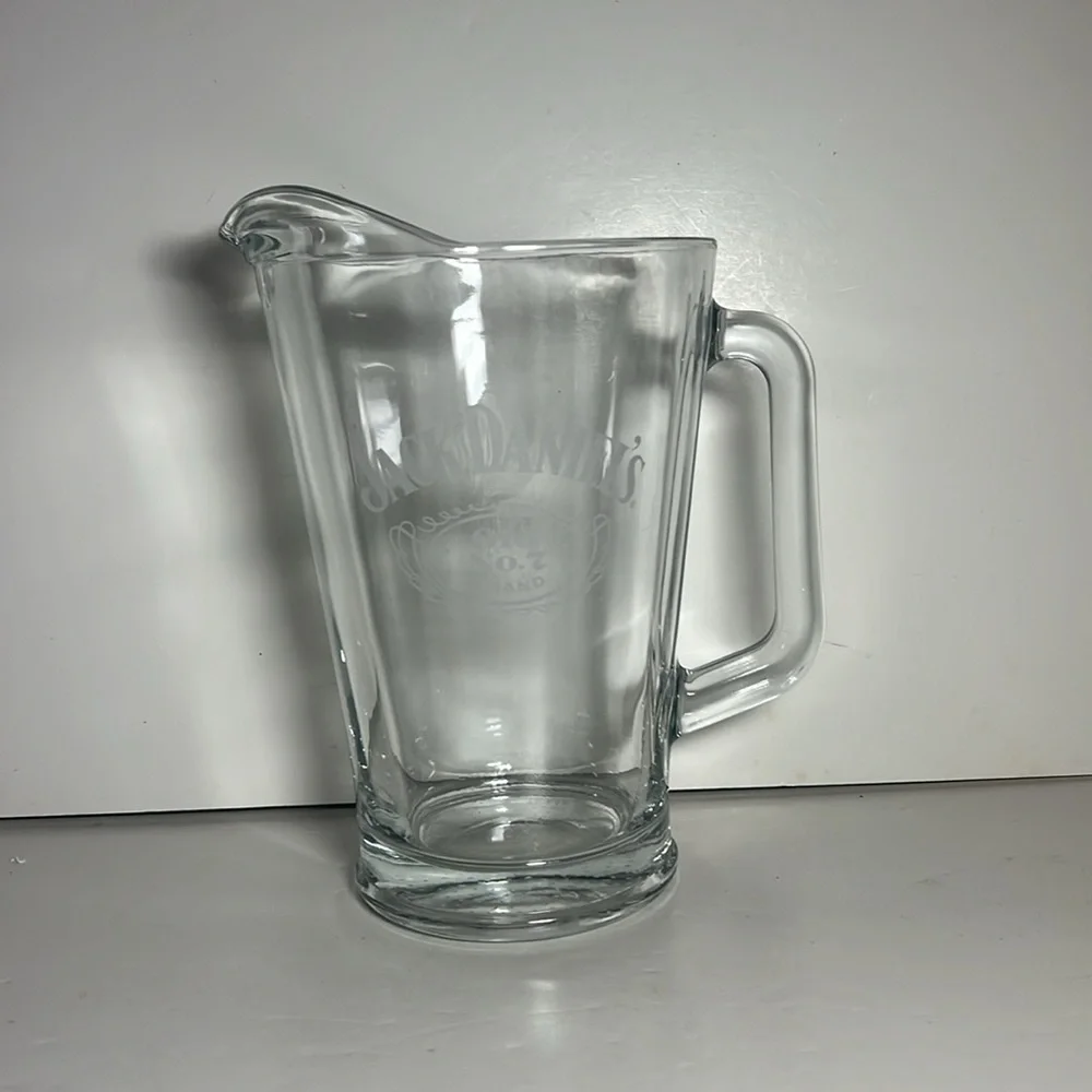Jack Daniel’s Old No.7 Etched Glass Pitcher